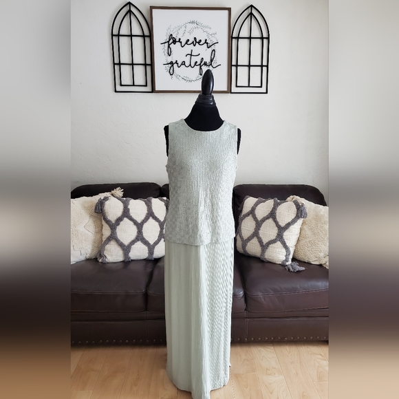 Alex Evenings Formal 2 Piece Sparkly Mother Of The Bride Dress Women's Size 14 - Picture 5 of 11